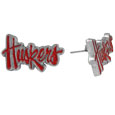 Nebraska Cornhuskers Stud Earrings